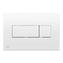 Alca M370 nyomólap beépíthető WC tartályhoz, kettős öblítésű, fényes fehér