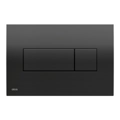   Alca M378 nyomólap beépíthető WC tartályhoz, kettős öblítésű, fényes fekete