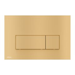   Alca M57 nyomólap beépíthető WC tartályhoz, kettős öblítésű, matt arany