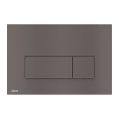   Alca M57-GM nyomólap beépíthető WC tartályhoz, kettős öblítésű, matt szürke