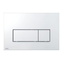 Alca M571 nyomólap beépíthető WC tartályhoz, kettős öblítésű, fényes króm