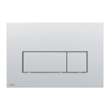 Alca M572 nyomólap beépíthető WC tartályhoz, kettős öblítésű, matt króm