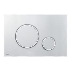   Alca M772 nyomólap beépíthető WC tartályhoz, kettős öblítésű, matt króm