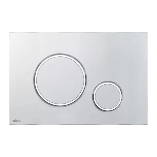 Alca M772 nyomólap beépíthető WC tartályhoz, kettős öblítésű, matt króm