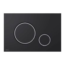 Alca M778 nyomólap beépíthető WC tartályhoz, kettős öblítésű, matt fekete