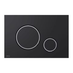   Alca M778 nyomólap beépíthető WC tartályhoz, kettős öblítésű, matt fekete