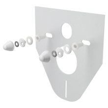 Alca Zajcsökkentő lemez függeszthető WC-hez és bidéhez tartozékokkal és fedéllel (fehér)