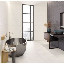 DURSTONE MOMA WHITE  37x75 cm natúr matt porcelán  padlólap, járólap