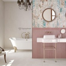 DURSTONE MOMA WHITE  37x75 cm natúr matt porcelán  padlólap, járólap