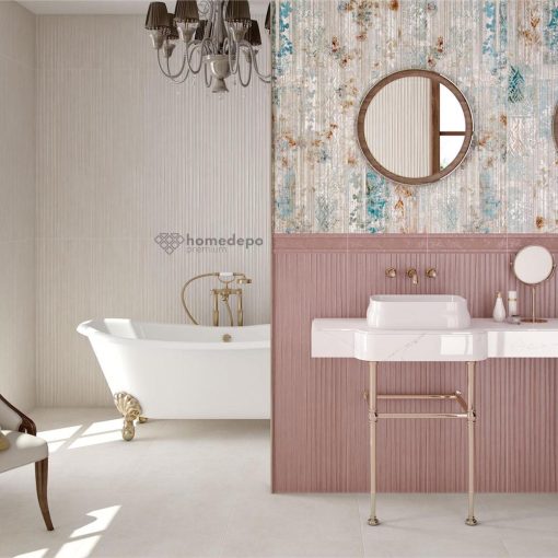 DURSTONE MOMA WHITE  37x75 cm natúr matt porcelán  padlólap, járólap