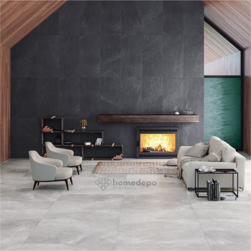 DURSTONE MUSTANG GREY 60X60/60x120 cm natúr kőhatású porcelán  padlólap, járólap