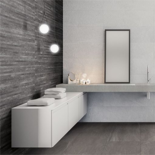 DURSTONE MUSTANG WHITE 31x98 cm natúr kőhatású porcelán falburkolat, csempe