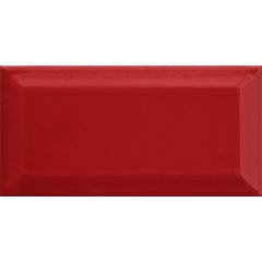 Metro Red 10x20 fényes porcelán falburkolat