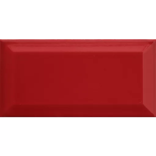 Metro Red 10x20 fényes porcelán falburkolat