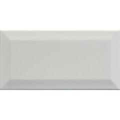 Metro White 10x20 fényes porcelán falburkolat
