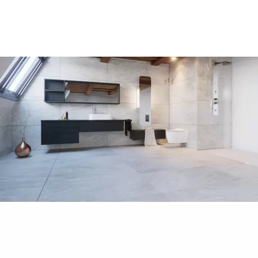 Milano White 60x120 matt rektifikált gres-porcelán padlóburkolat