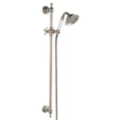   Ferro RETRO OLD BRONZE antik bronz csúszórudas zuhanyszett 1 funkciós kézizuhannyal