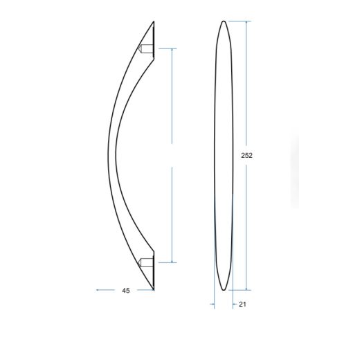 Besco STANDARD krómozott kádkapaszkodó (1db)