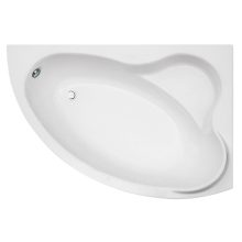 Besco ADA 140x90 jobbos aszimmetrikus íves akril sarokkád