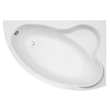 Besco ADA 140x90 jobbos aszimmetrikus íves akril sarokkád