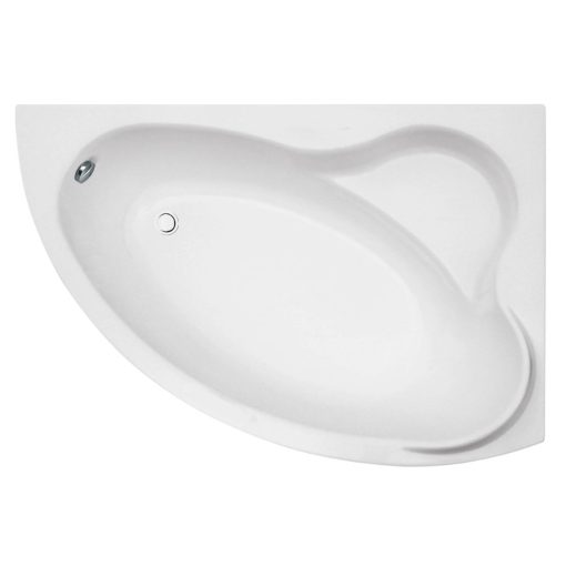 Besco ADA 140x90 jobbos aszimmetrikus íves akril sarokkád