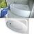 Besco CORNEA COMFORT 150x100 jobbos aszimmetrikus íves akril sarokkád Besco CORNEA COMFORT 150x100 jobbos aszimmetrikus íves akril sarokkád