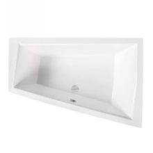 Besco INTIMA DUO 180x125 jobbos aszimmetrikus íves akril sarokkád