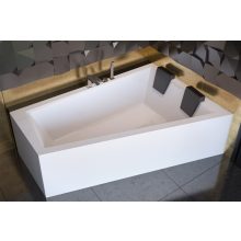 Besco INTIMA DUO 180x125 jobbos aszimmetrikus íves akril sarokkád