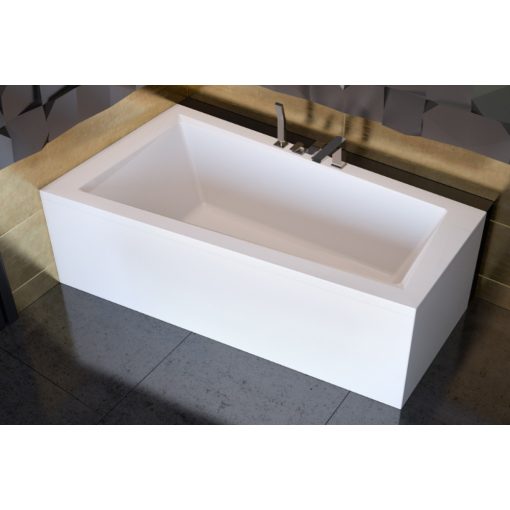 Besco INTIMA 160x90 balos aszimmetrikus íves akril sarokkád lábbal