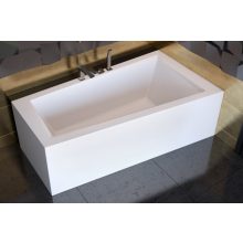 Besco INTIMA 150x85 jobbos aszimmetrikus íves akril sarokkád lábbal