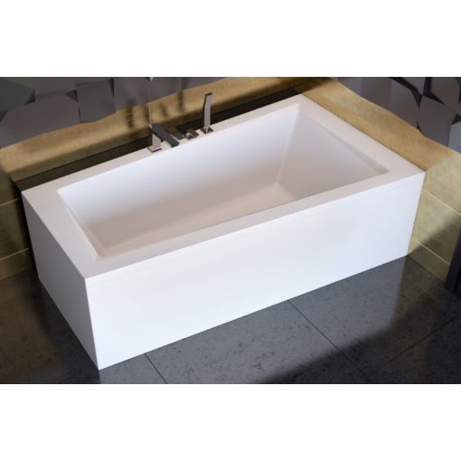 Besco INTIMA 150x85 jobbos aszimmetrikus íves akril sarokkád lábbal