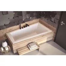 Besco INTIMA SLIM 150x85 jobbos aszimmetrikus íves akril sarokkád lábbal