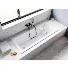 Besco MODERN SLIM 160x70 egyenes akril kád lábbal