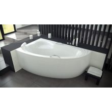 Besco NATALIA 150x100 aszimmetrikus íves akril sarokkád