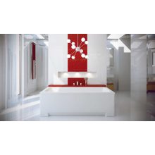 Besco OPTIMA 170x70 egyenes akril kád lábbal és előlappal