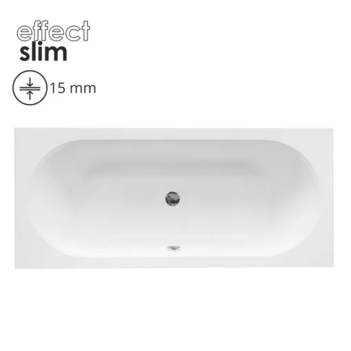 Besco VITAE SLIM 150/160/170/180 cm hosszú egyenes akril kád