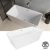 HD Luxor szögletes térben álló akril kád fényes króm túlfolyóval és click-clack leeresztővel, 150x75x58 cm HD Luxor szögletes térben álló akril kád fényes króm túlfolyóval és click-clack leeresztővel, 150x75x58 cm