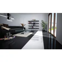 Plain White 60x60 polírozott rektifikált gres-porcelán padlóburkolat