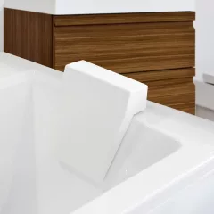   HD Modern fehér poliuretán komfort fejpárna fürdőkádhoz