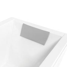 Besco COMFY szürke poliuretán komfort fejpárna kádakhoz