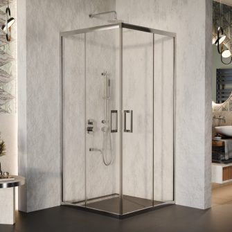 Szögletes zuhanykabinok