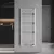   HD Standard White 1400x600 mm íves törölközőszárító radiátor, fényes fehér