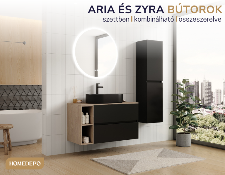 Ismerd meg az Aria és a Zyra bútorcsaládot!