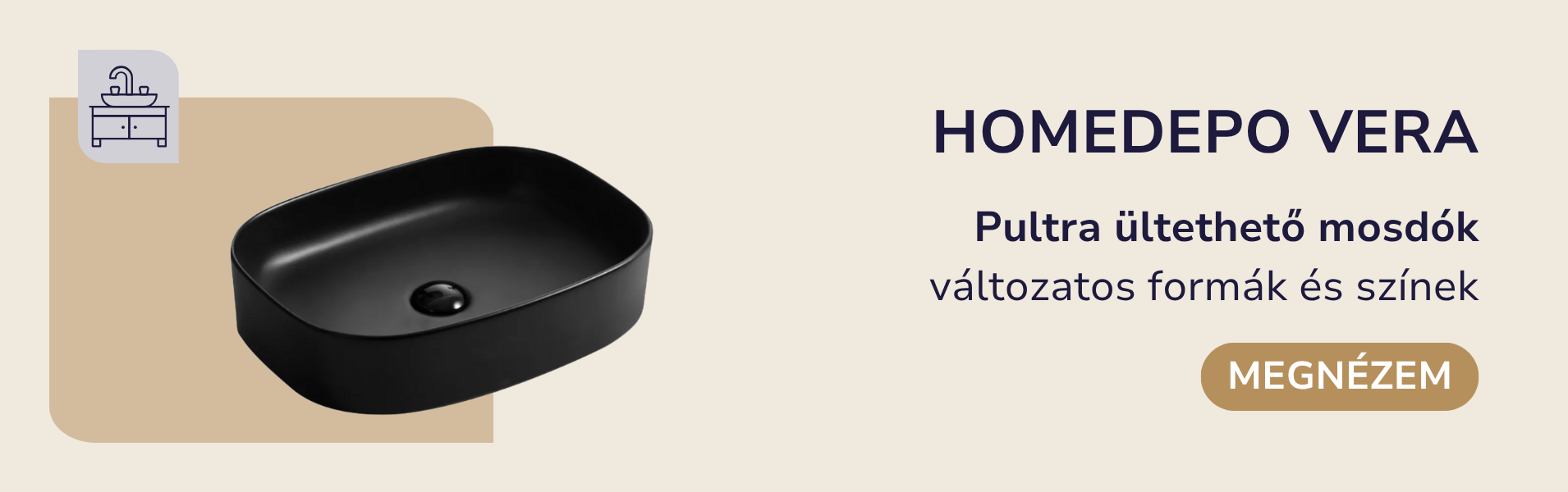 HomeDepo Vera mosdó