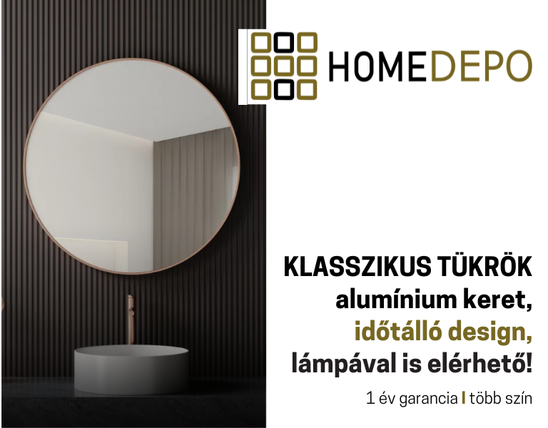 Klasszikus tükrök időtálló designnal!