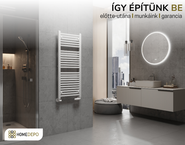 Garantált minőség, profi beépítéssel – Teljes körű megoldás a HomeDepo-tól