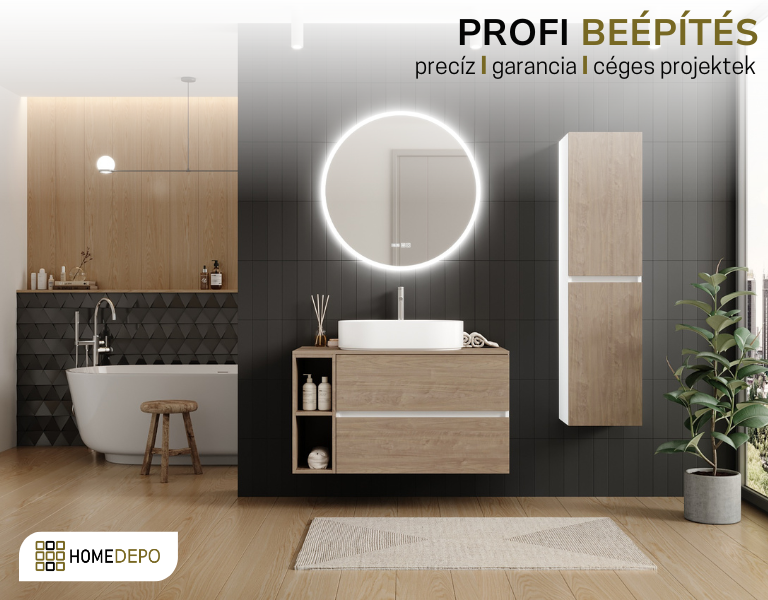 Újjászületik a fürdőszobád – így dolgozik a HomeDepo beépítő csapata