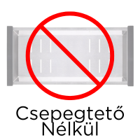 Acél csepegtető