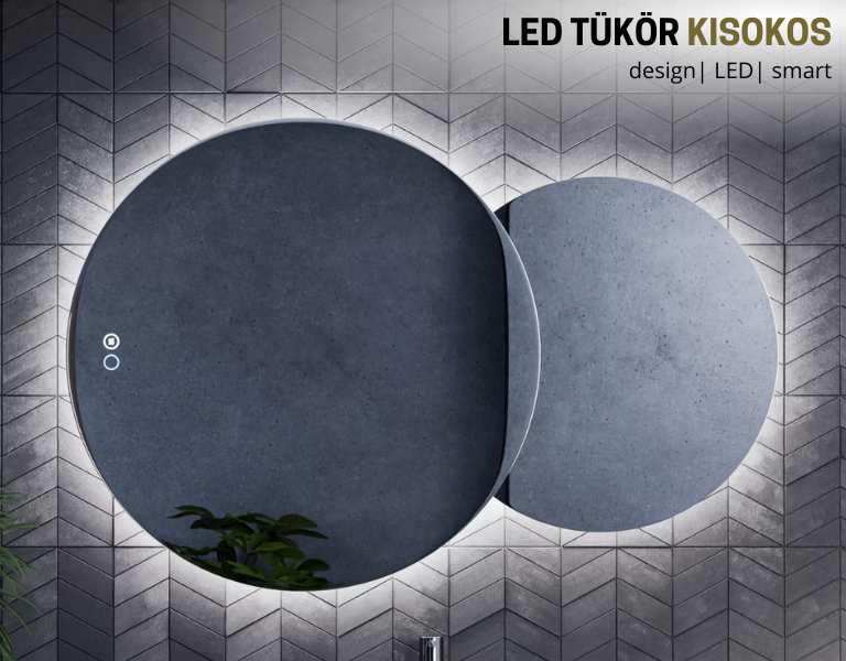 Fürdőszoba tükör választás és karbantartás – amit a LED-es tükrökről tudni érdemes